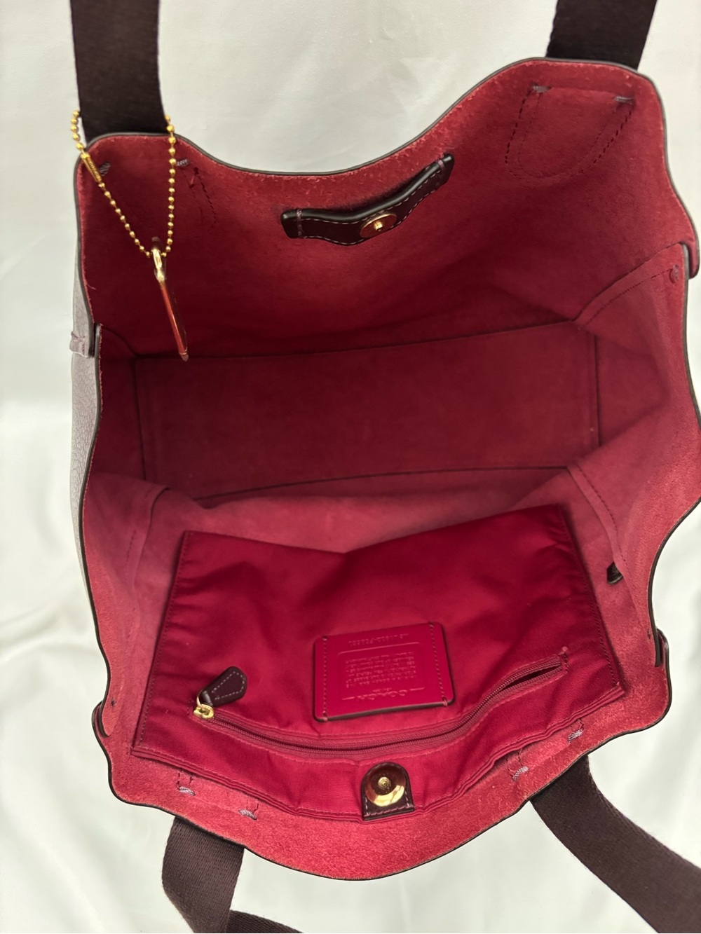 Coach Derby Tote - Picture 3 of 5